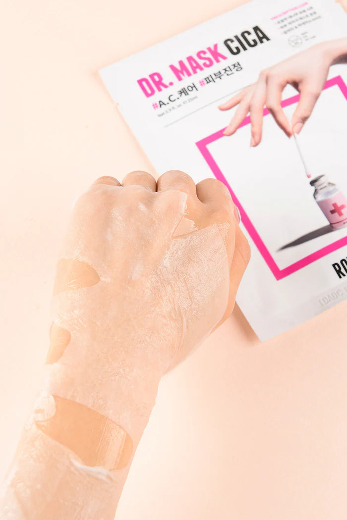 Rovectin - Skin Essentials Dr. Mask Sheet Mask (Cica, Aqua) Korean Sheet Mask AIGOO