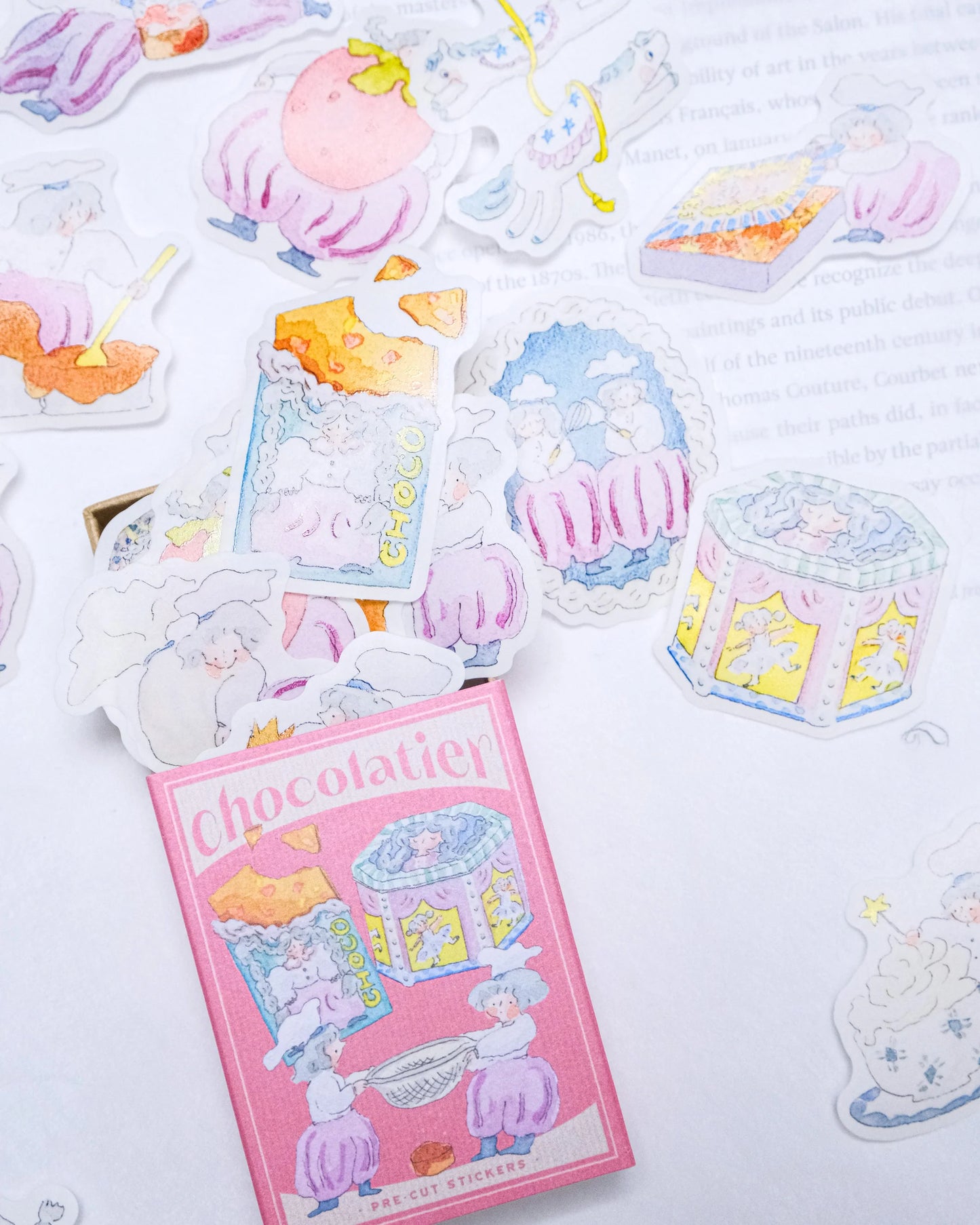 Matchbox 12 - Chocolatier - Flake Stickers