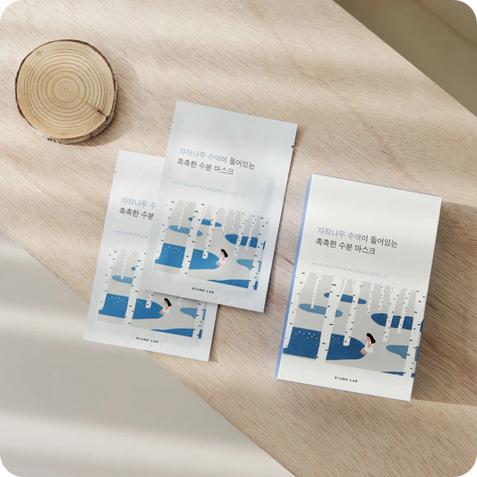 Round Lab - Sheet Masks (Soybean, Birch, Pine Cica, Mugwort) Korean Sheet Mask AIGOO