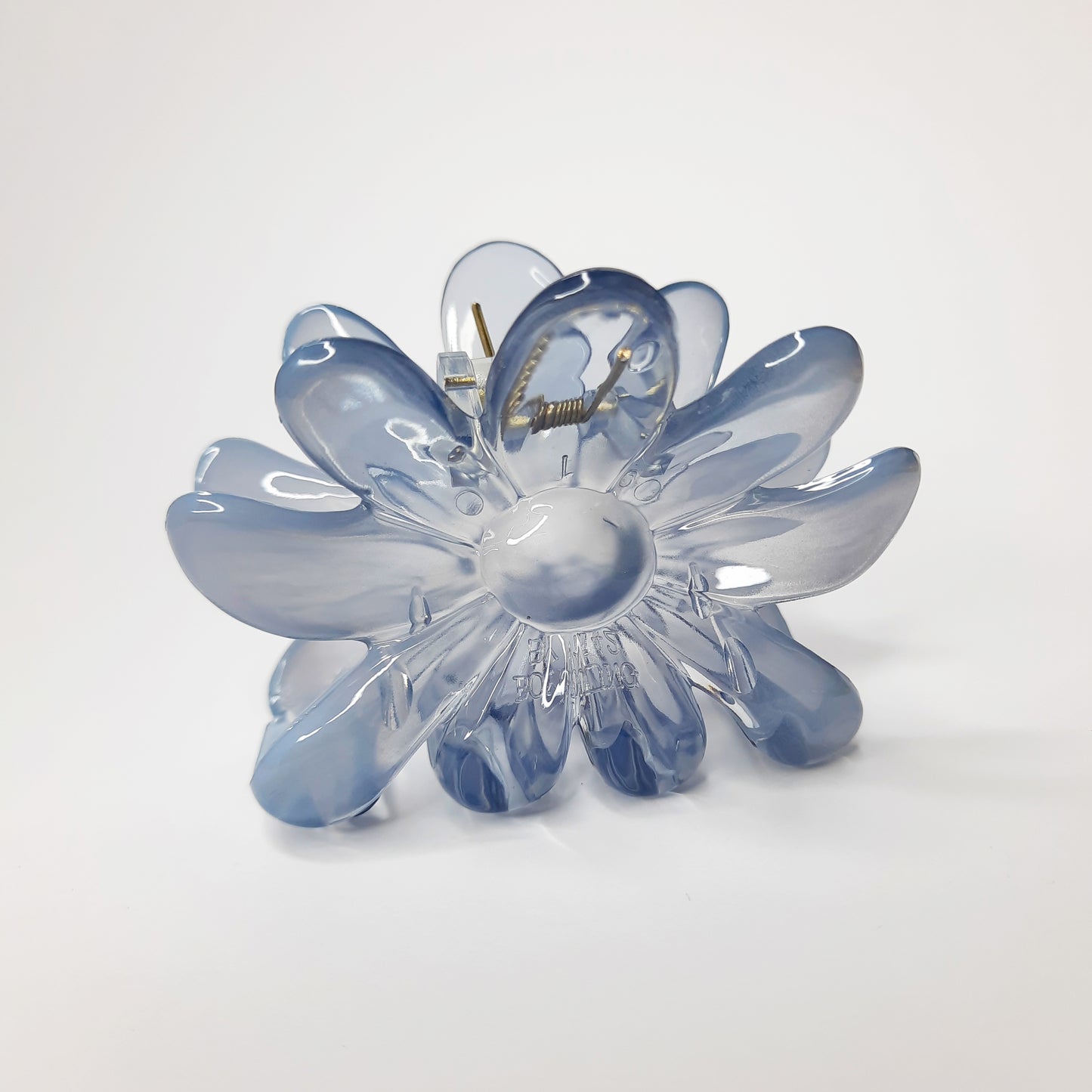 Dew Flower Translucent Claw Clip (Yellow, Pink, Brown, Blue)