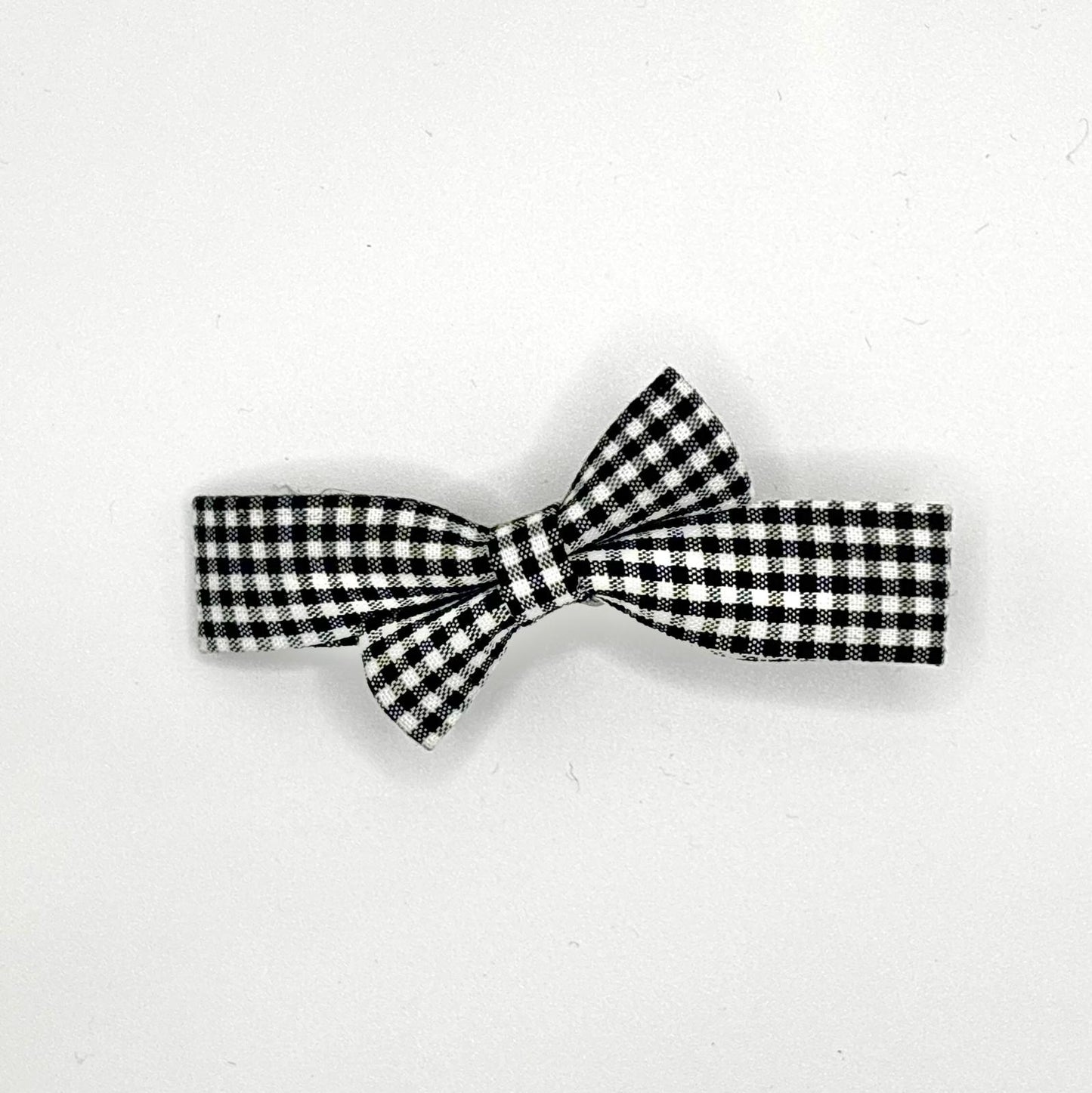 Plaid Bow Tie Hair Clip (3 Colours)