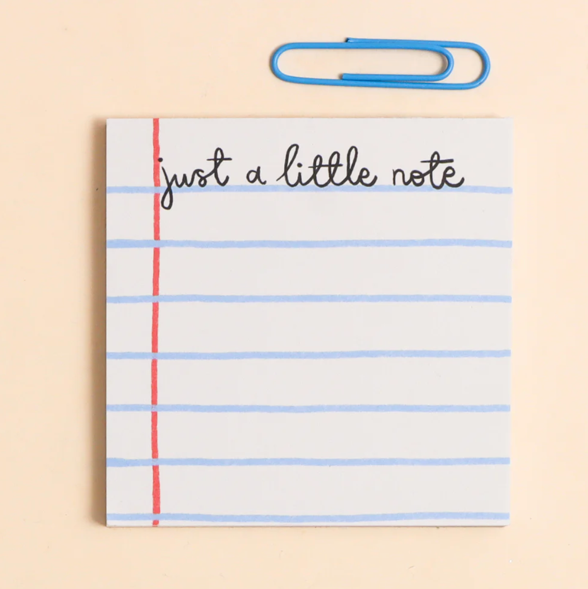Oh Laura- Just a Little Note Memo Pad