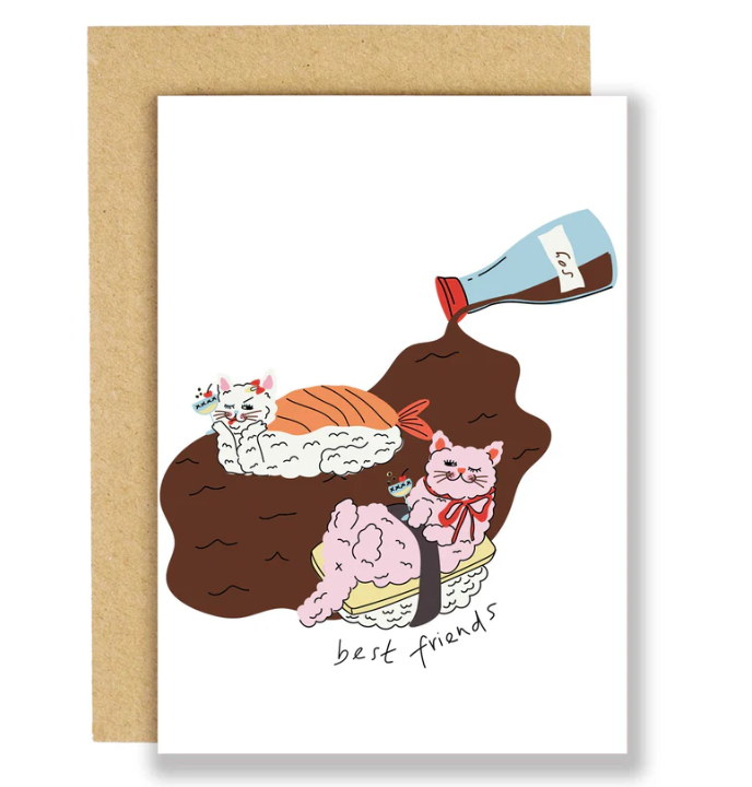 Soy We're Best Friends Greeting Card