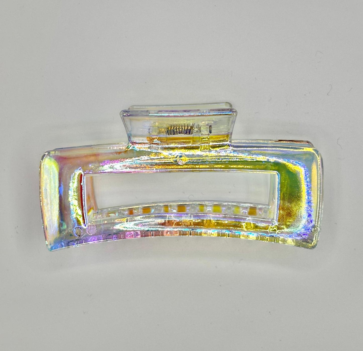Classic Square Hair Claw (Peal & Translucent)