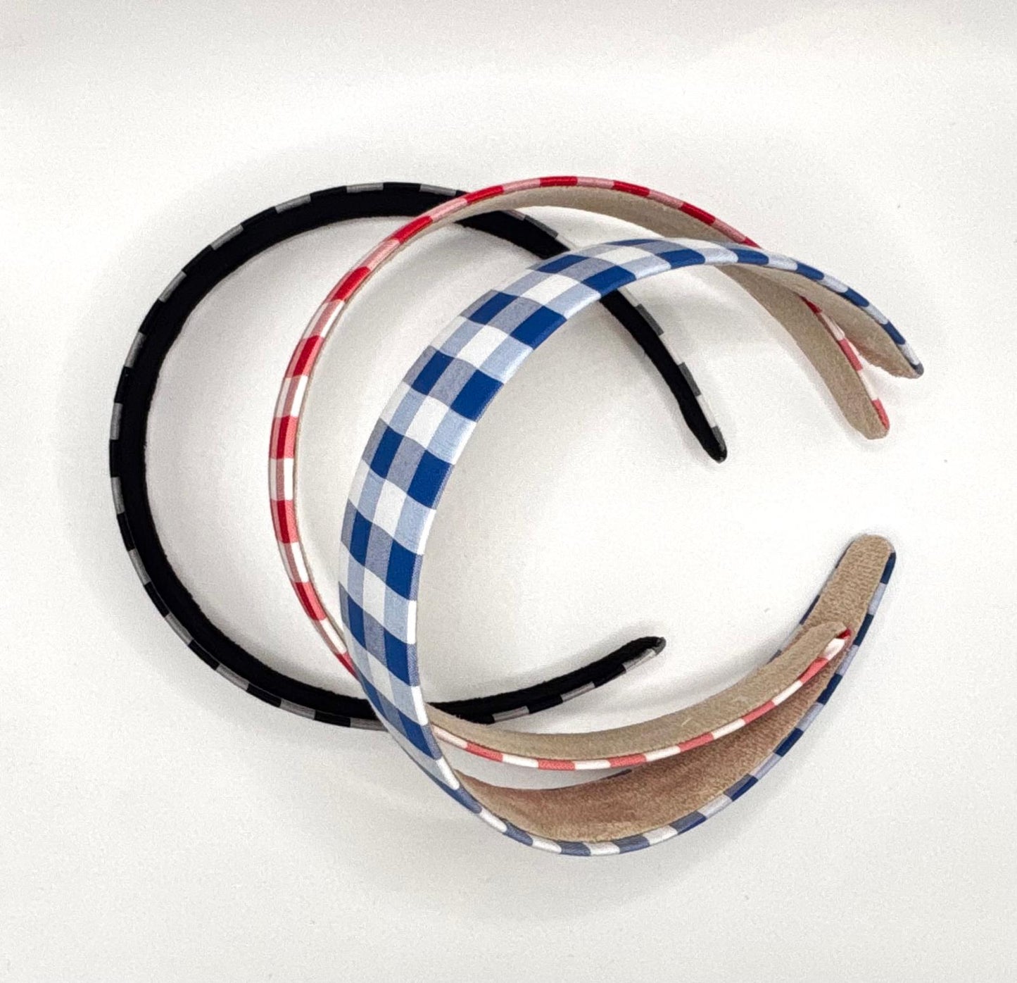 Retro Plaid Headband (3 Colours)