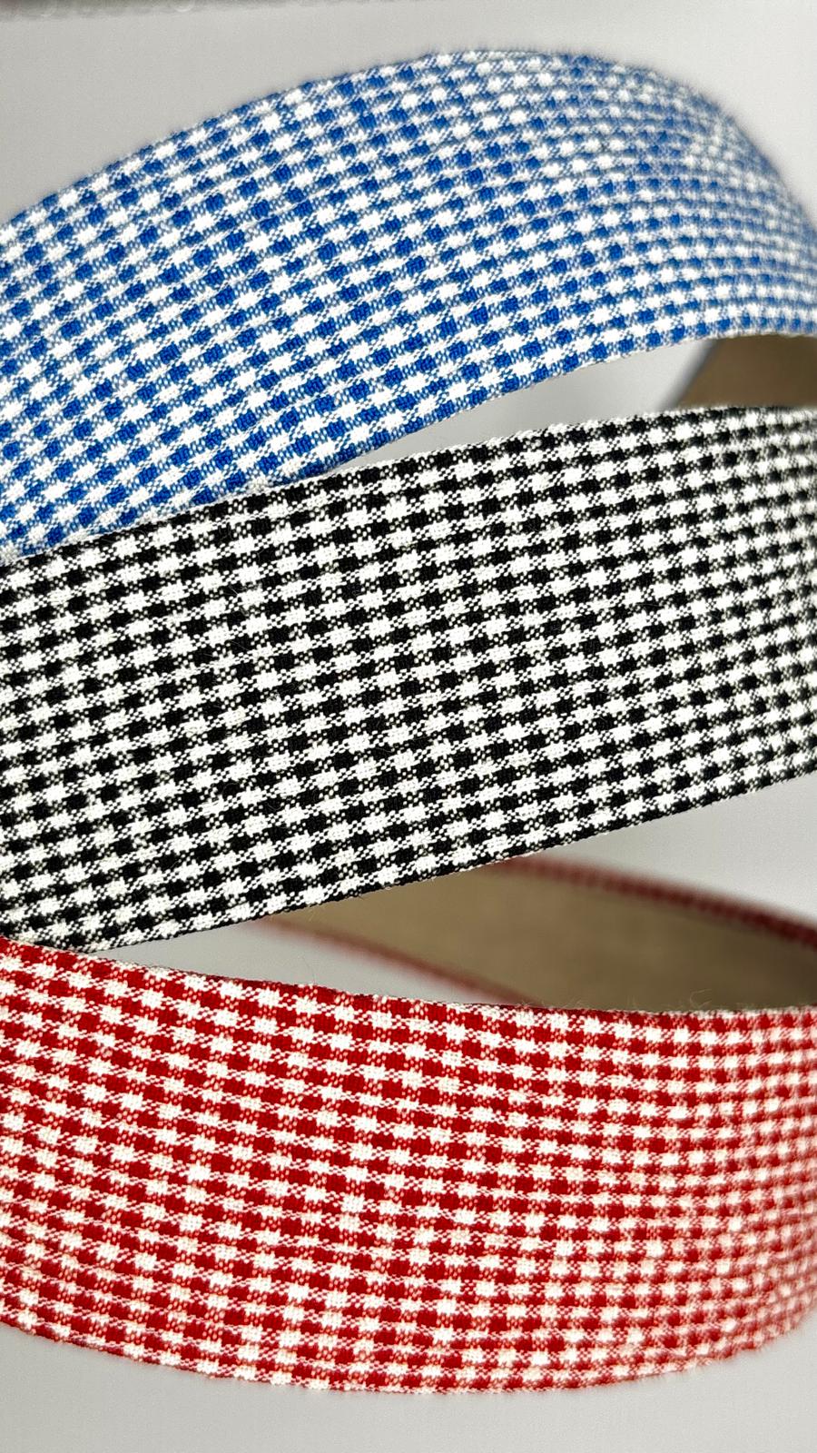 Plaid Petite Headband (3 Colours)