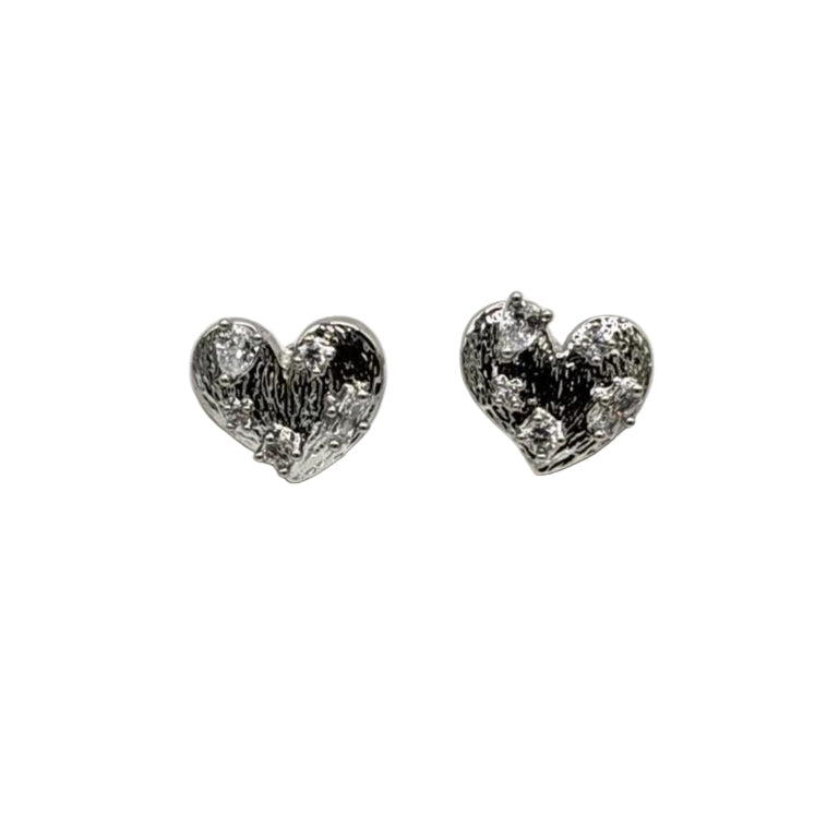 Timeless Heart Earrings (Gold & Silver)