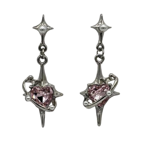 Y2K Star Moon Earrings (2 Colours)