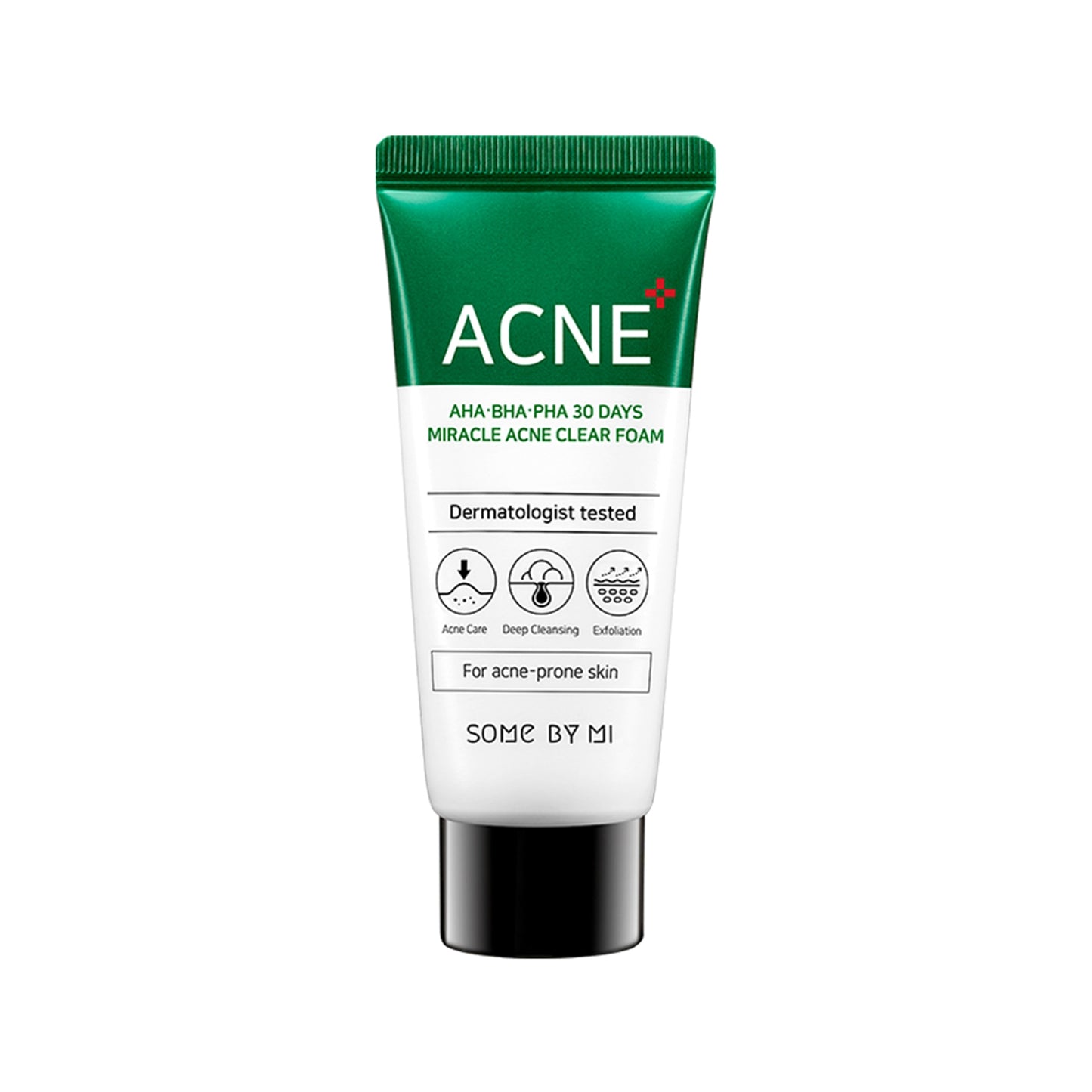 SOME BY MI - AHA, BHA, PHA 30 Days Miracle Acne Clear Foam Cleanser (100ml) K Beauty UK AIGOO