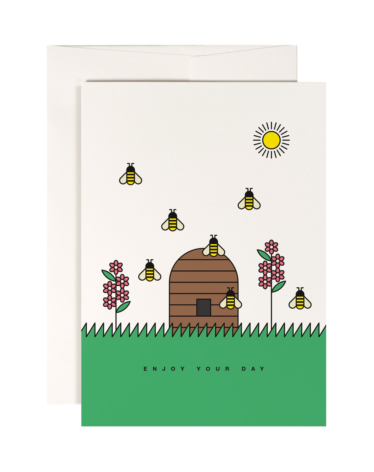 Enjoy Your Day Greetings Card