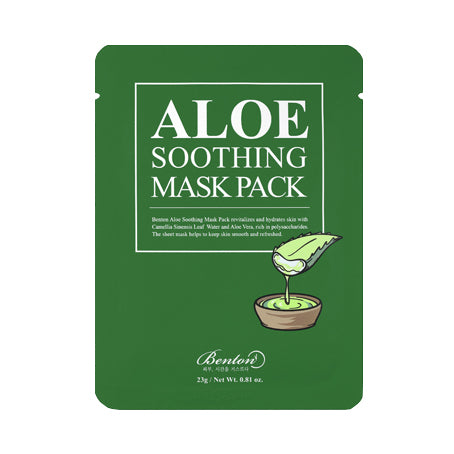 Benton - Aloe Soothing Sheet Mask Pack Korean Sheet Mask AIGOO