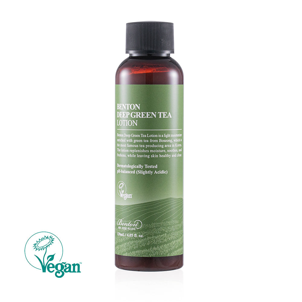 Benton - Deep Green Tea Lotion (120ml) K Beauty UK AIGOO