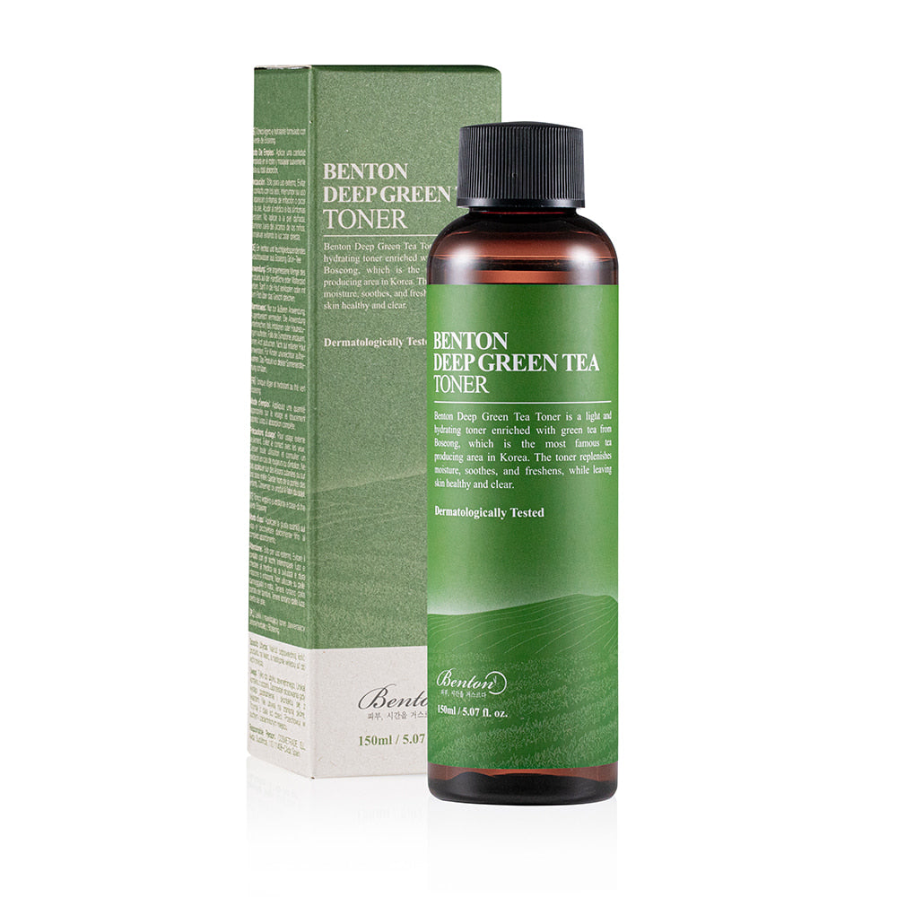 Benton - Deep Green Tea Toner (150ml) K Beauty UK AIGOO