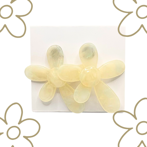 Flower Earrings (3 Colours)