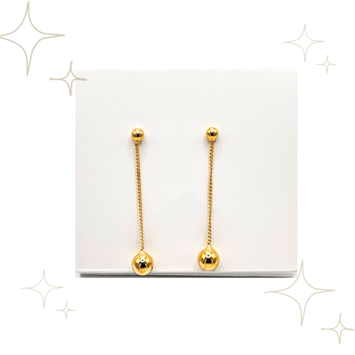 Gold & Silver Elegant Earrings