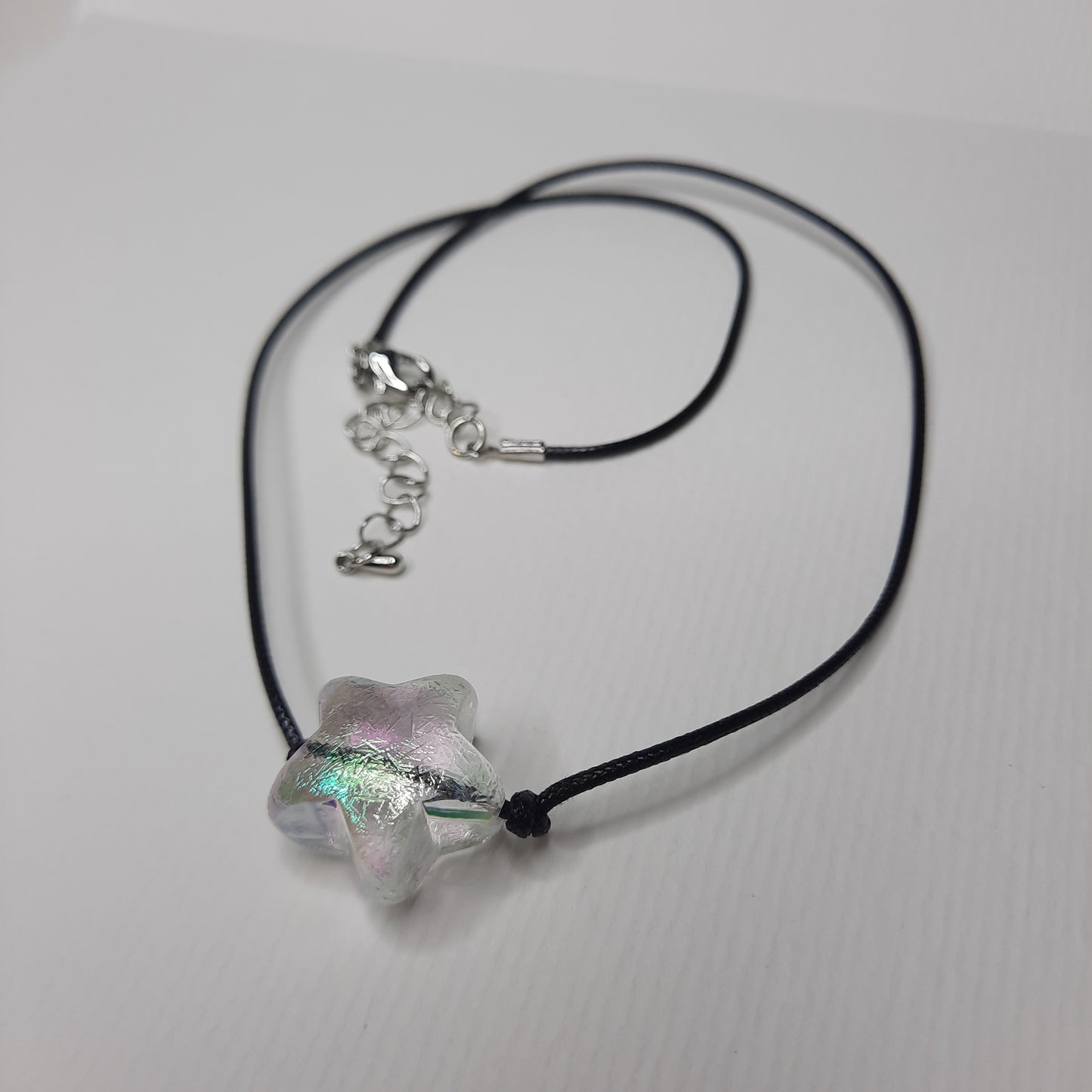 Konpeito Jelly Star Necklace (White, Yellow, Pink, Green, Lavender Blue)