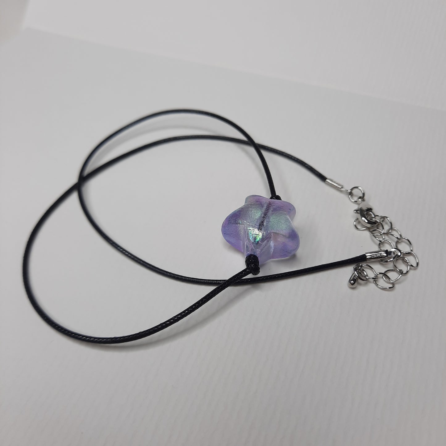 Konpeito Jelly Star Necklace (White, Yellow, Pink, Green, Lavender Blue)