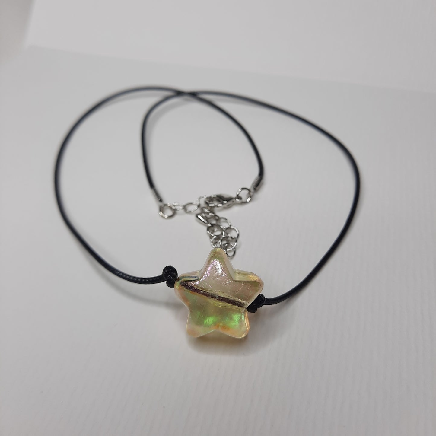 Konpeito Jelly Star Necklace (White, Yellow, Pink, Green, Lavender Blue)