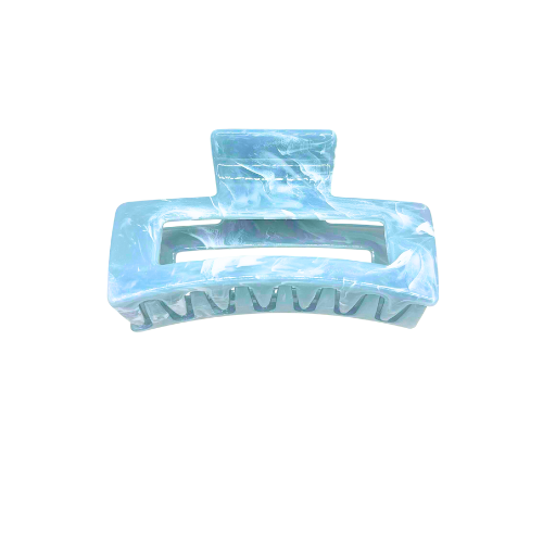 Ocean Wave Square Hair Claw Clips (3 Colours)