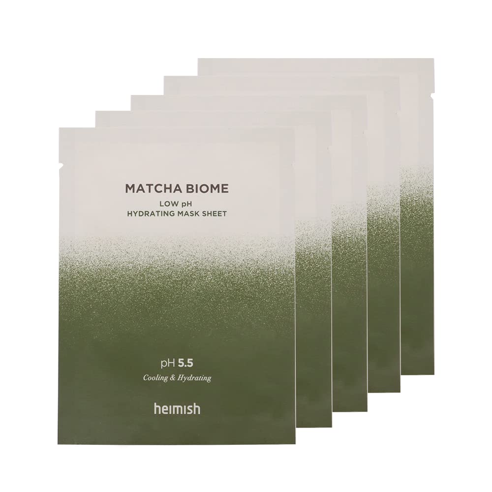 Heimish - Matcha Biome Low pH Hydrating Mask Sheet Korean Sheet Mask AIGOO