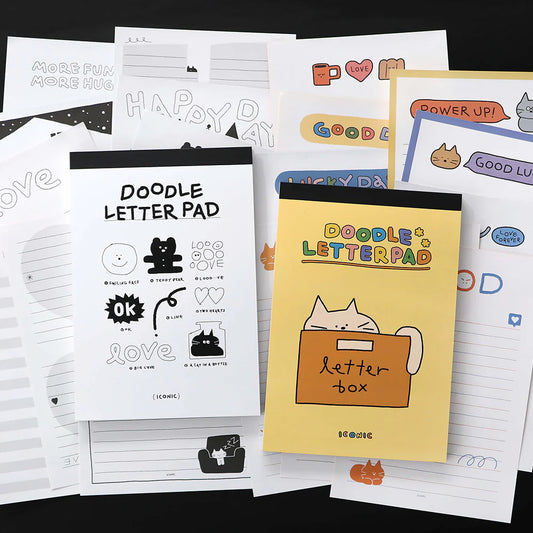 Iconic - Doodle Letter Pad