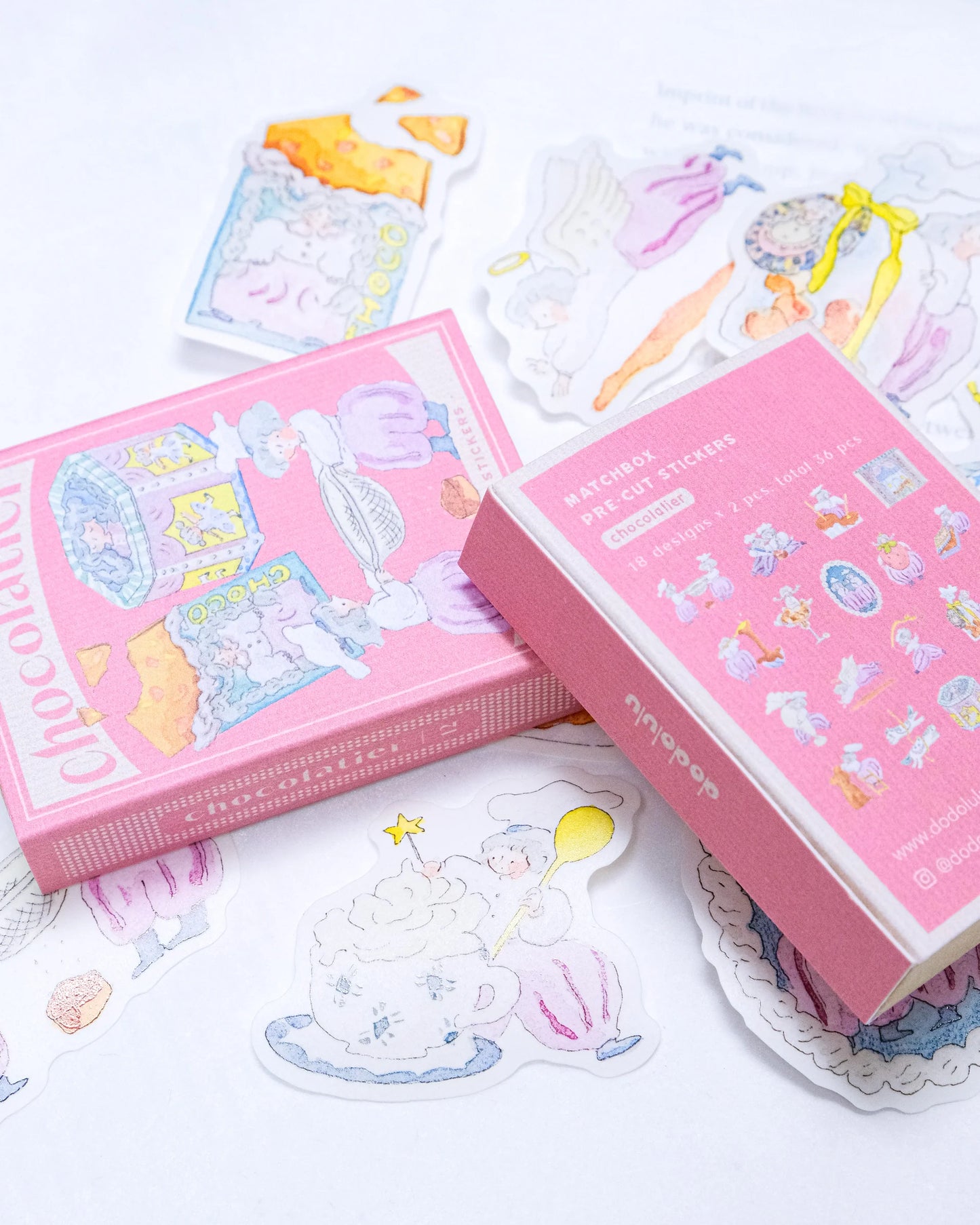 Matchbox 12 - Chocolatier - Flake Stickers