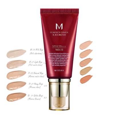 Missha - Perfect Covering BB Cream SPF 42/PA+++ (50ml)