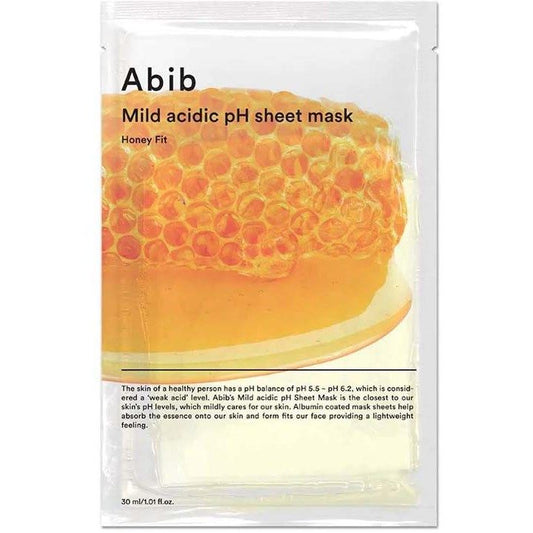 Abib - Mild Acidic pH Sheet Masks - Honey Fit
