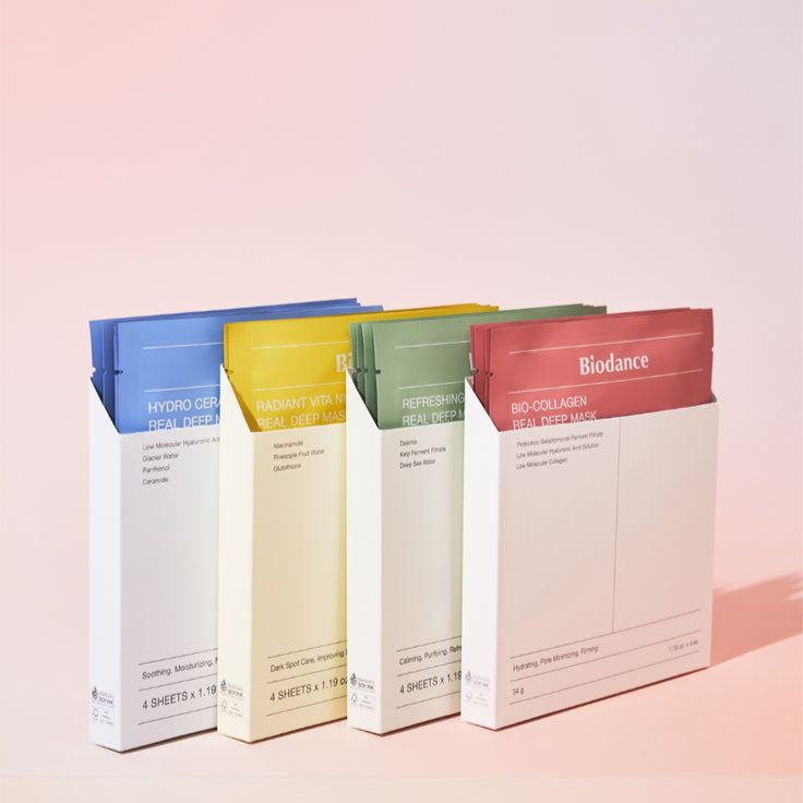 Biodance Real Deep Mask (4 Types)