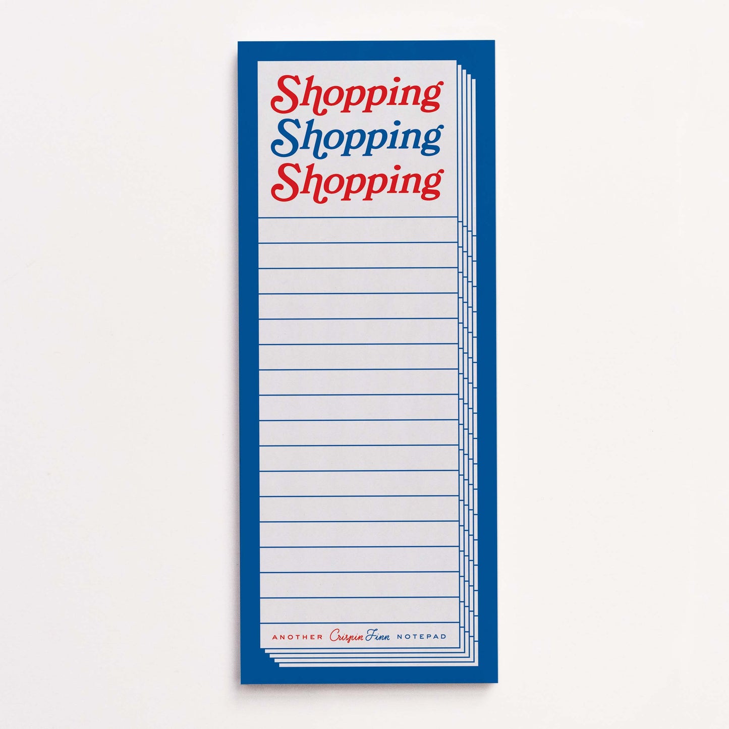 Crispin Finn - Shopping Note Pad