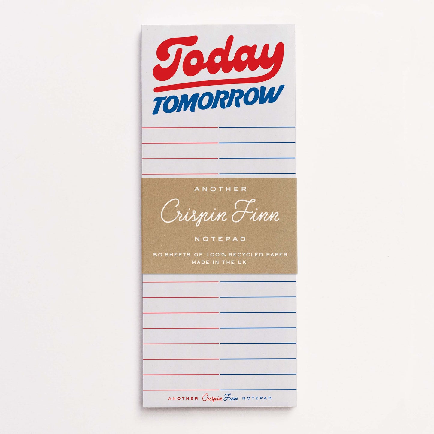 Crispin Finn - Today Tomorrow Note Pad
