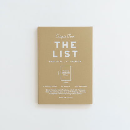 Crispin Finn - The List Notepad
