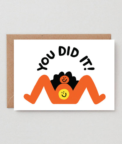 You Did It - Greeting Card