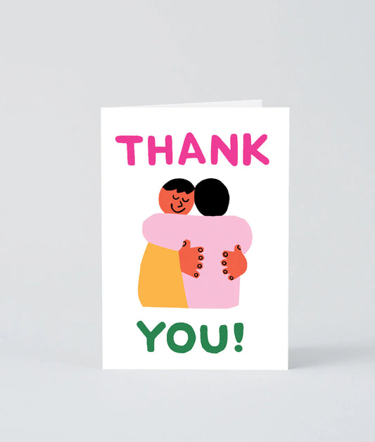 Thank You Hug - Greeting Card