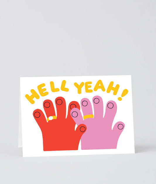 Hell Yeah ! - Greeting Card