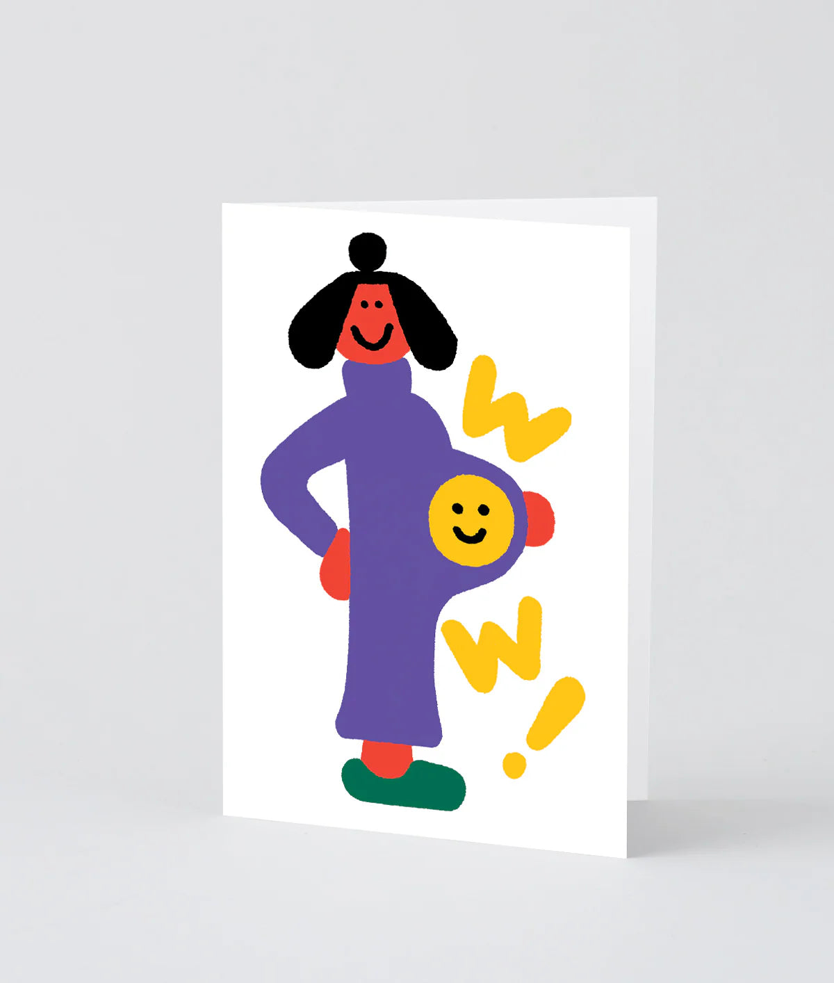 Wow!- New baby Card