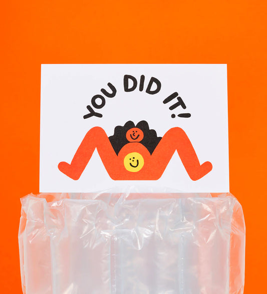 You Did It - Greeting Card