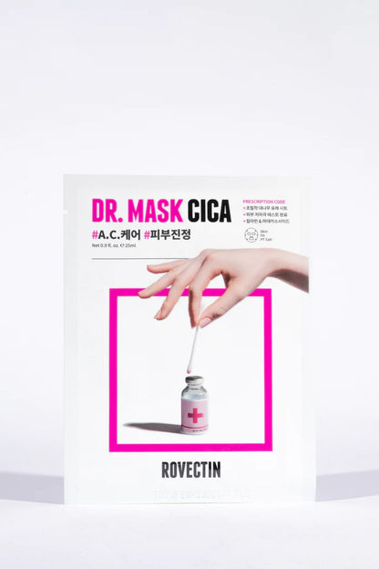 Rovectin - Skin Essentials Dr. Mask Sheet Mask (Cica) Korean Sheet Mask AIGOO