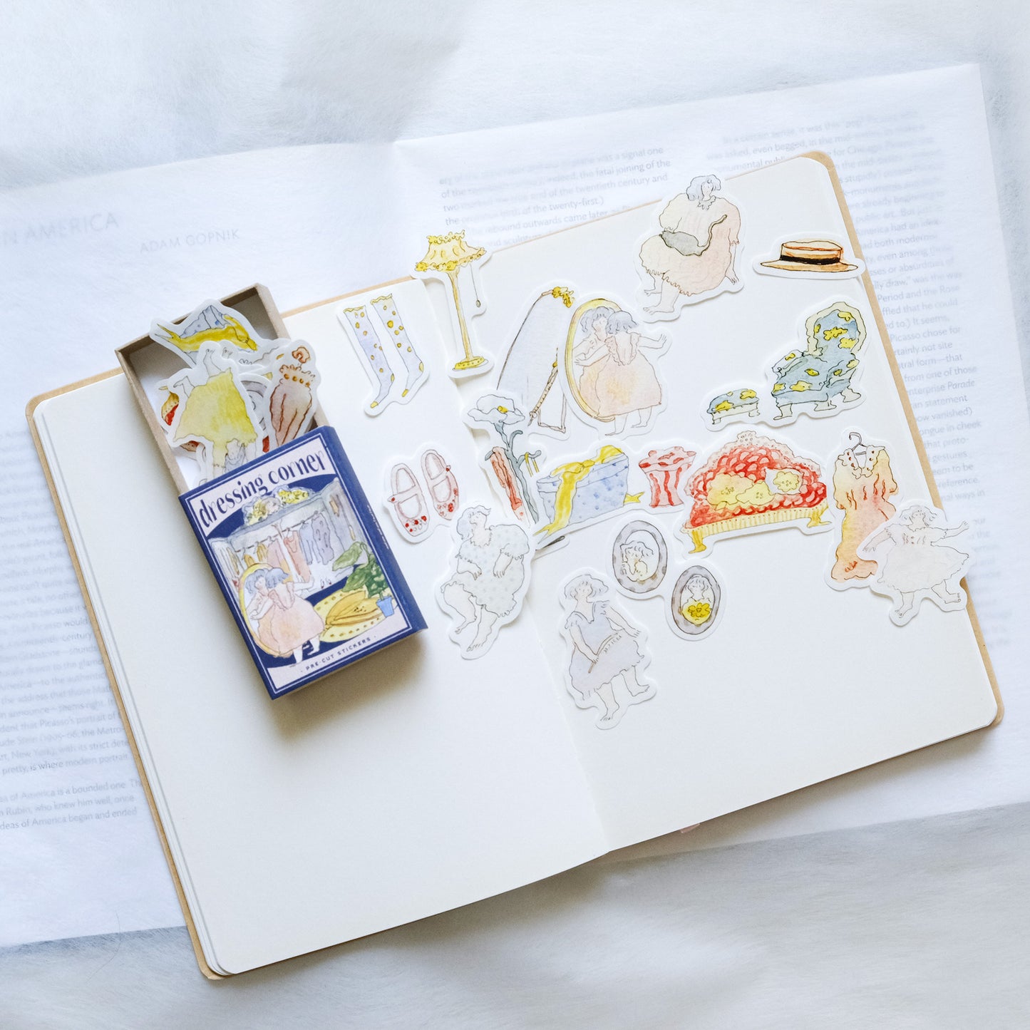 Matchbox 01 - Dressing Corner - Flake Stickers