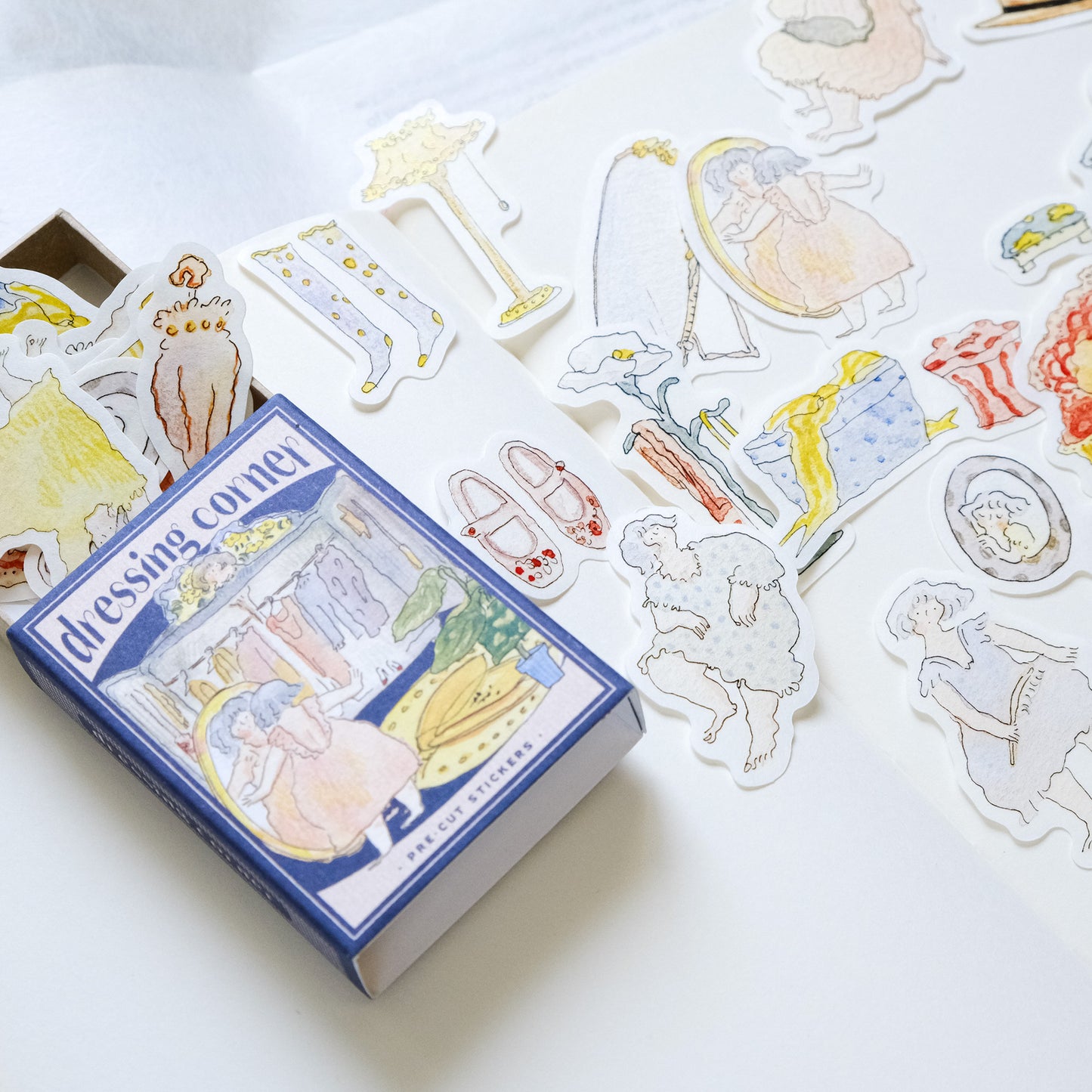 Matchbox 01 - Dressing Corner - Flake Stickers