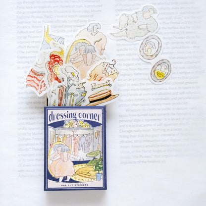 Matchbox 01 - Dressing Corner - Flake Stickers