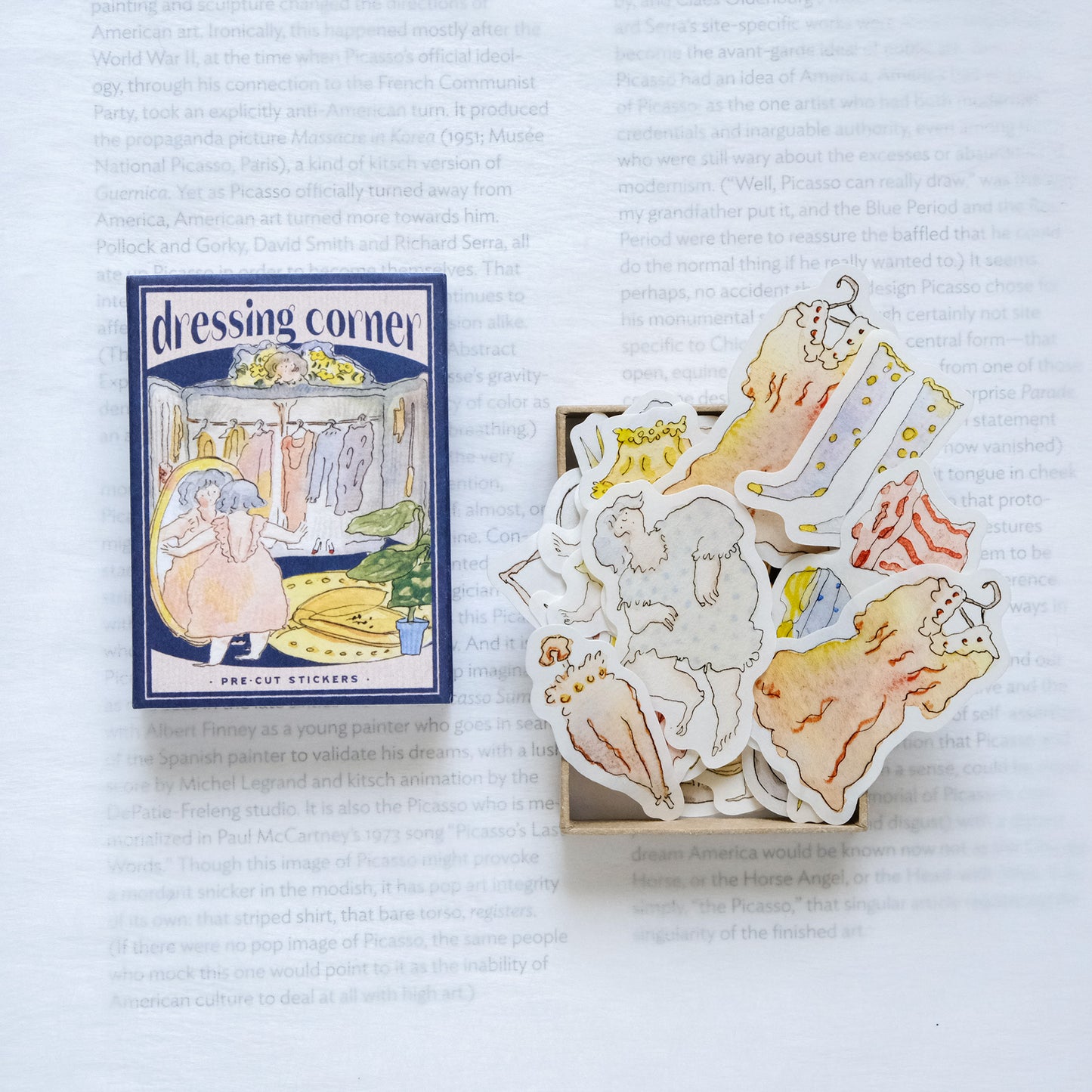 Matchbox 01 - Dressing Corner - Flake Stickers
