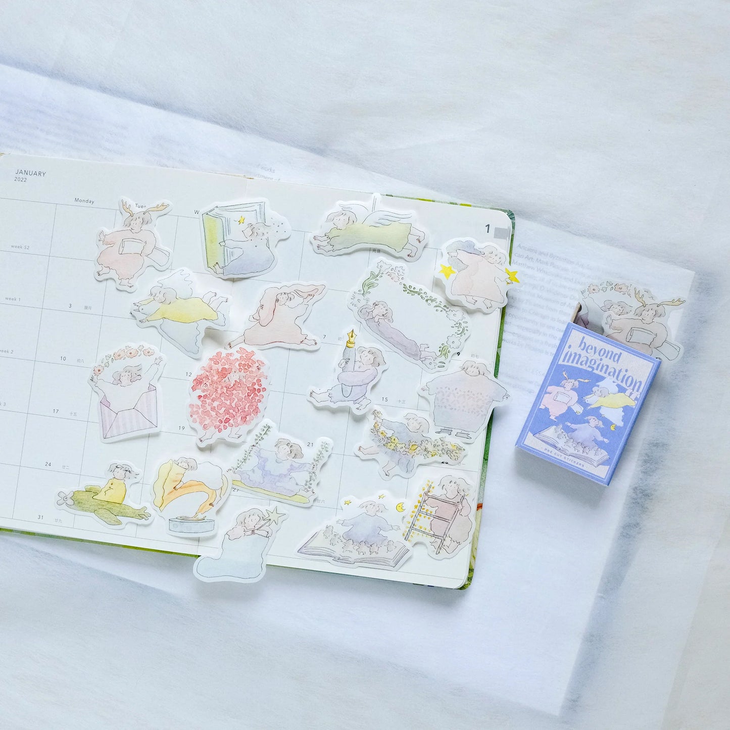 Matchbox 06 - Beyond Imagination - Flake Stickers