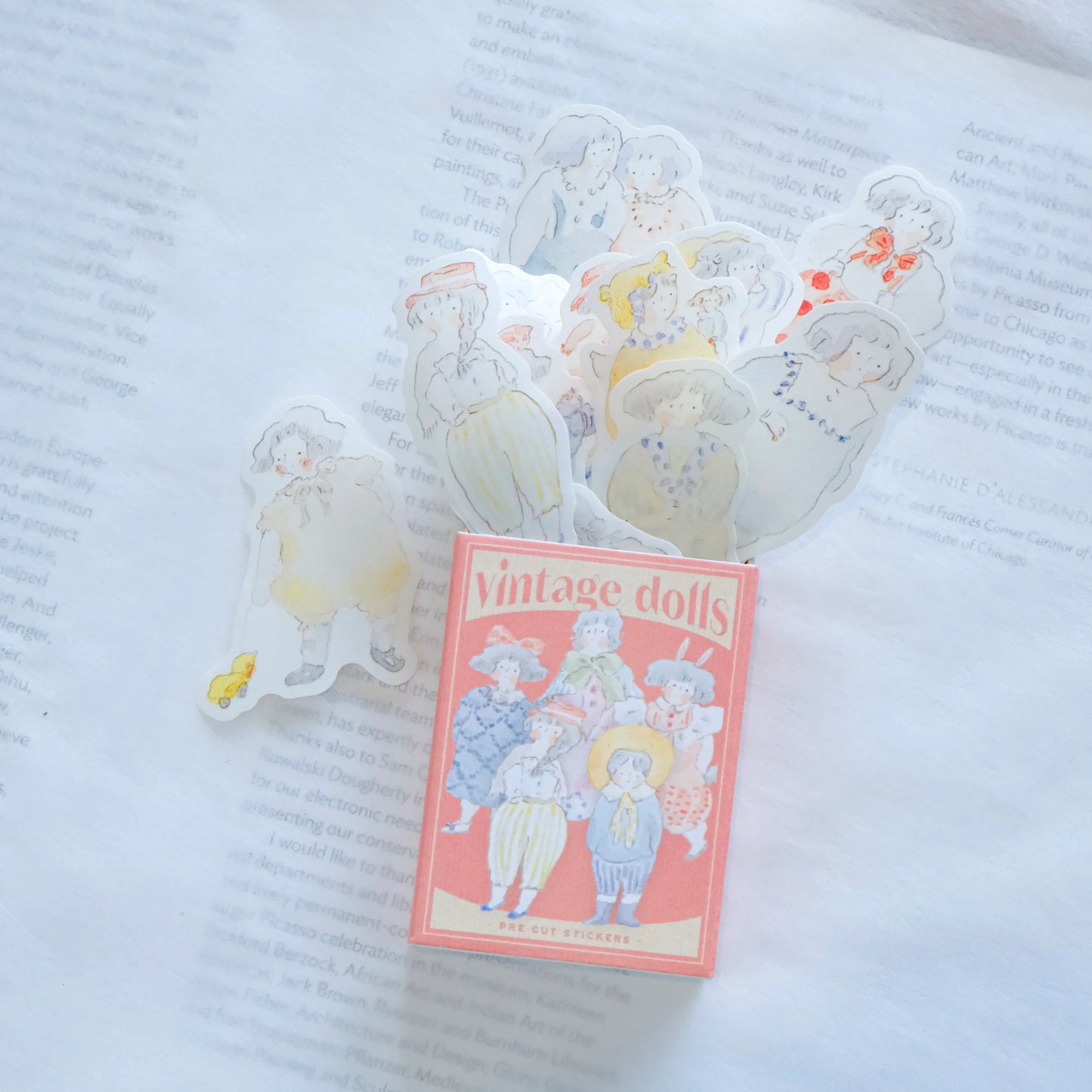 Matchbox 08 - Vintage Dolls - Flake Stickers