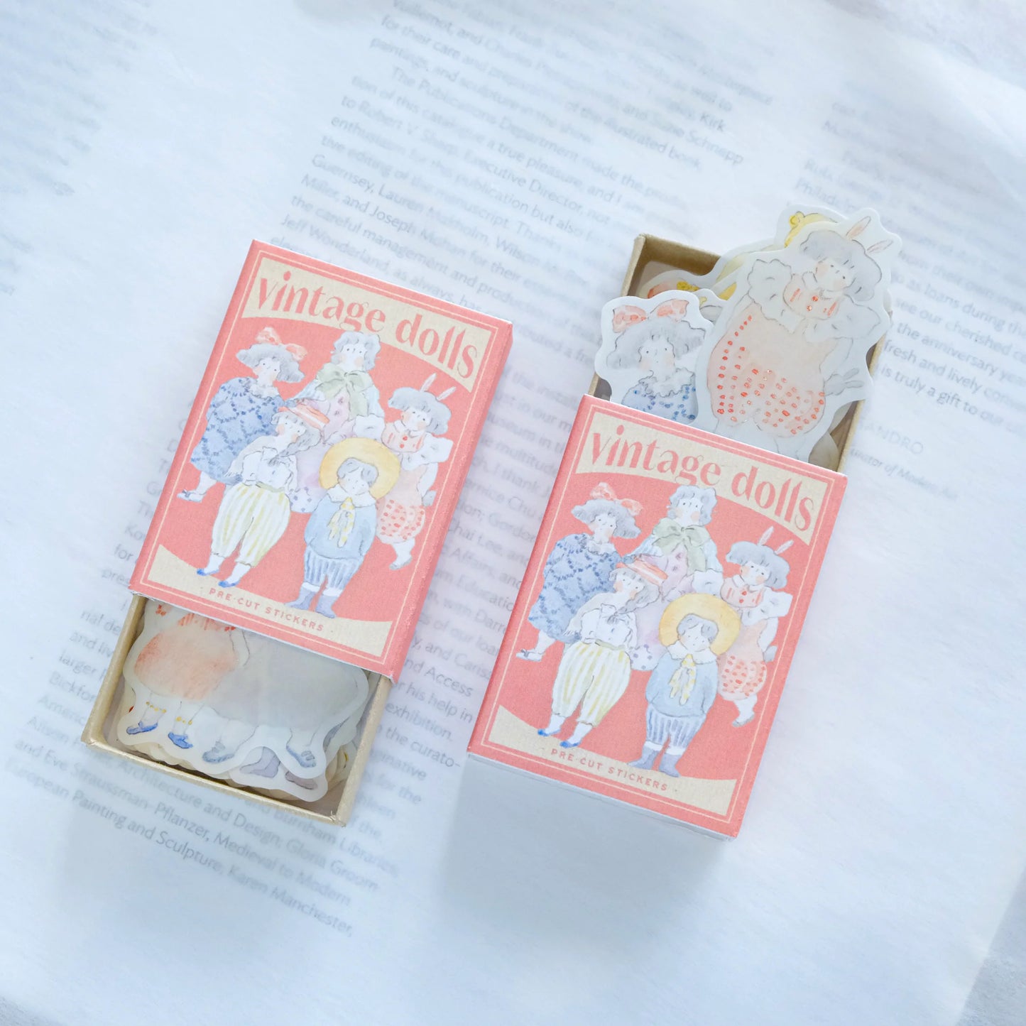 Matchbox 08 - Vintage Dolls - Flake Stickers