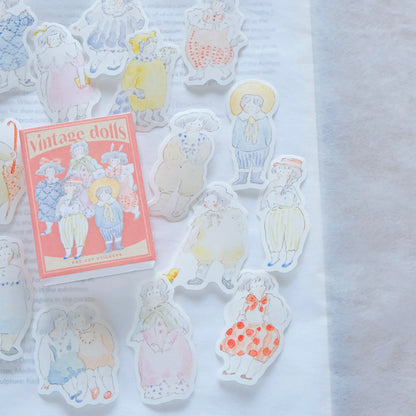 Matchbox 08 - Vintage Dolls - Flake Stickers