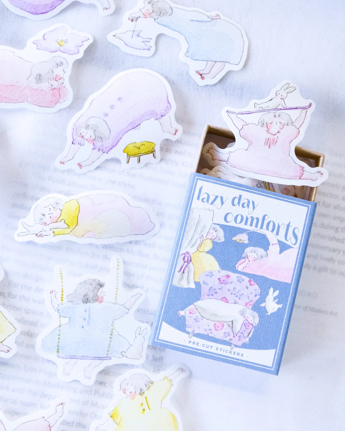 Matchbox 09 - Lazy Day Comforts - Flake Stickers