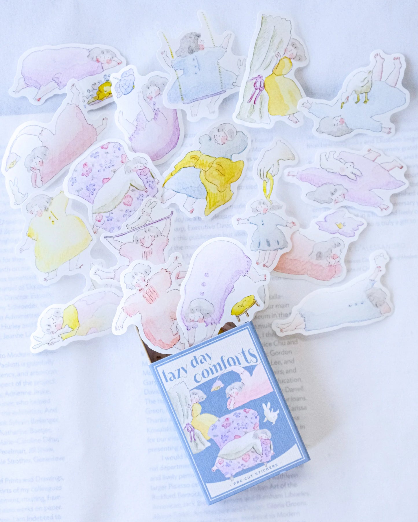 Matchbox 09 - Lazy Day Comforts - Flake Stickers