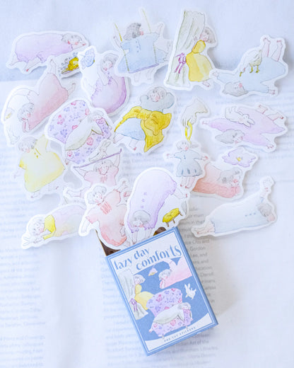 Matchbox 09 - Lazy Day Comforts - Flake Stickers
