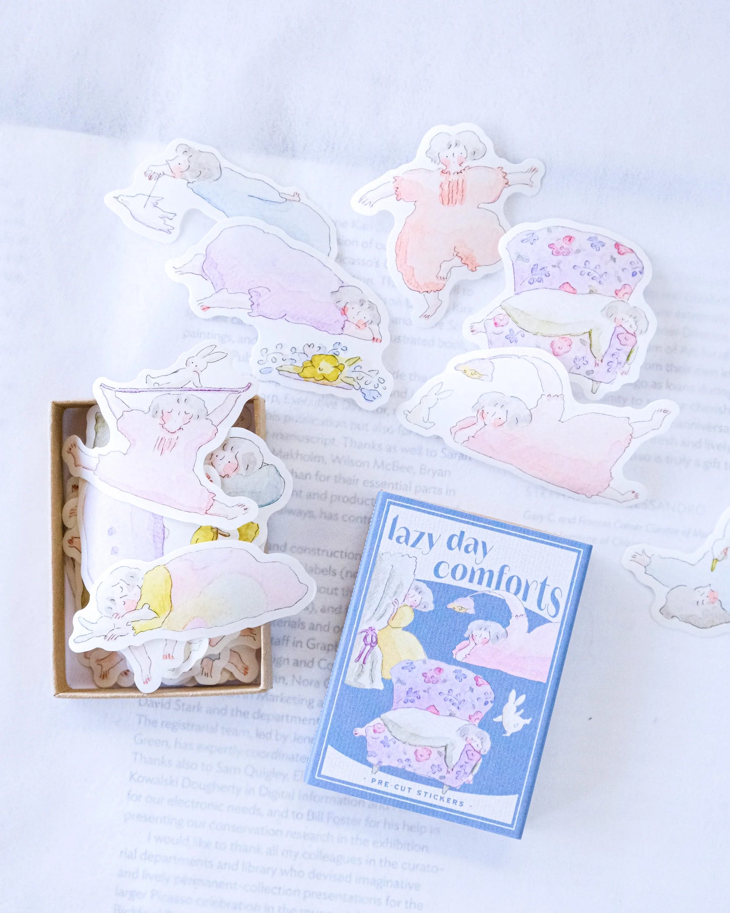 Matchbox 09 - Lazy Day Comforts - Flake Stickers